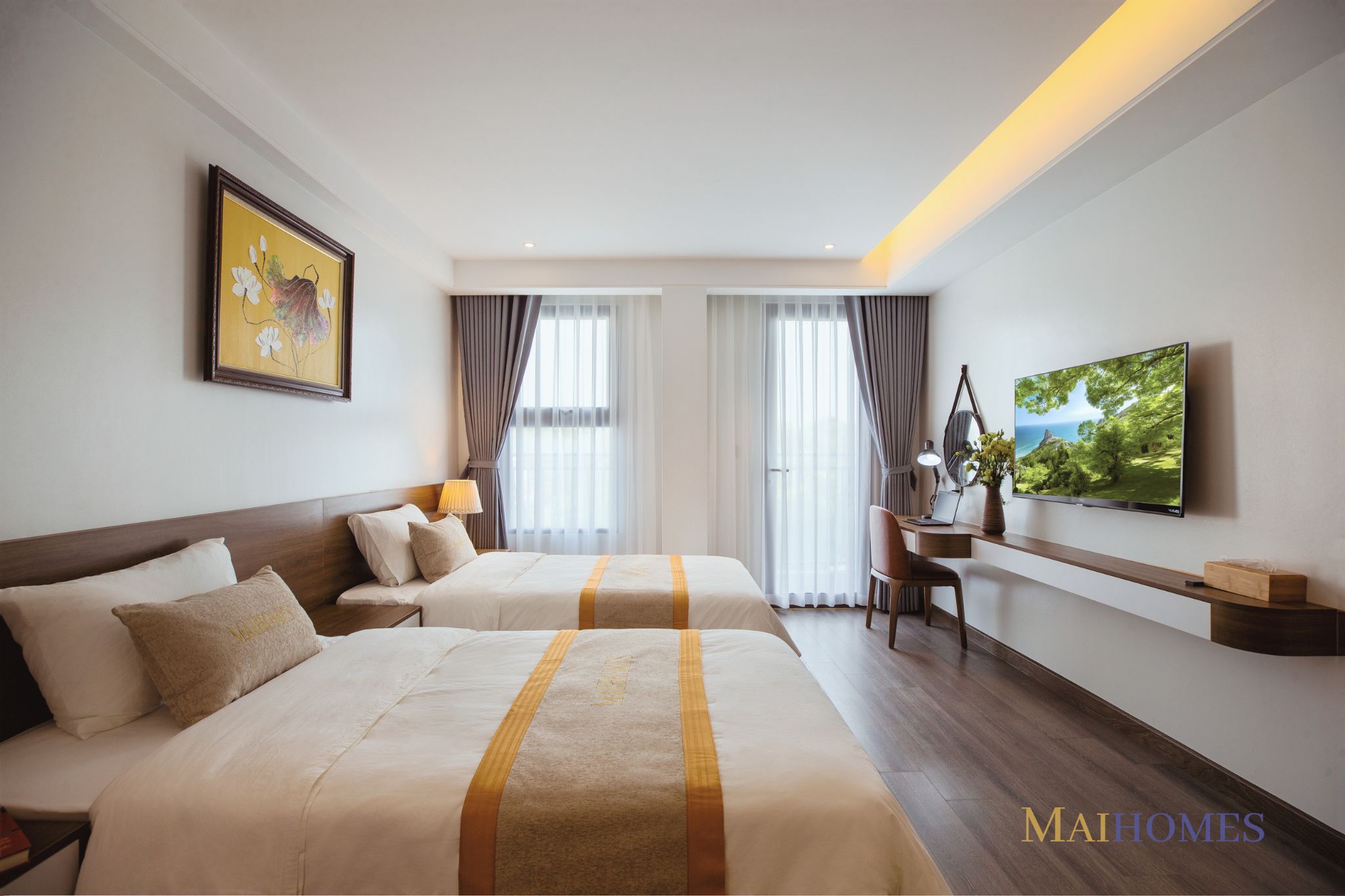 Loại Phòng Studio Suite View Sân Golf Twin Bedroom